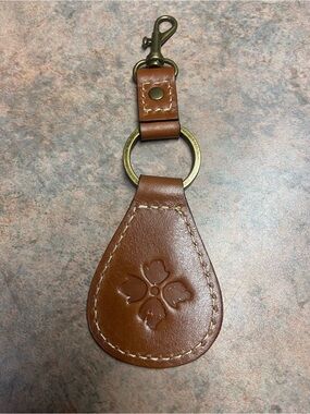 Patricia Nash Leather Key Fob